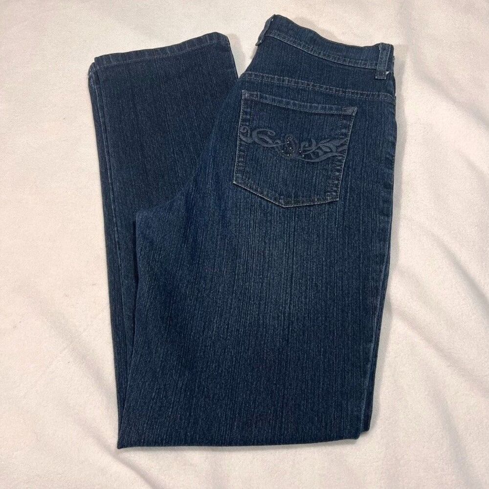 Gloria Vanderbilt Amanda Jeans High Rise Straight | Size 6